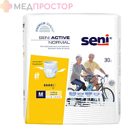 Трусы впитывающие для взрослых SENI ACTIVE NORMAL M, №30